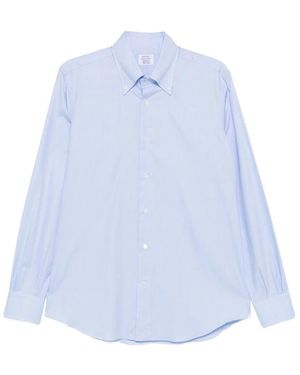 Mazzarelli Button-Fastening Shirt - Blue