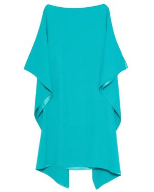 Gianluca Capannolo Crew-Neck Midi Dress - Blue