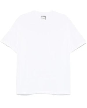 WOOYOUNGMI Mother Of Pearl-Logo T-Shirt - White