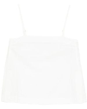 Bondi Born Spaghetti-Strap Top - White
