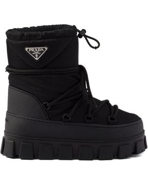 Prada Aprés-Ski Boots - Black
