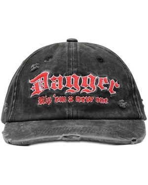 DAGGER Distressed Embroidered Baseball Cap