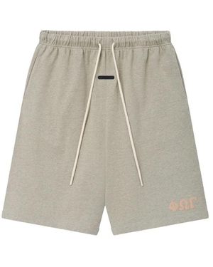 Fear Of God Cotton Sweatshorts Track & Running Shorts - Grey