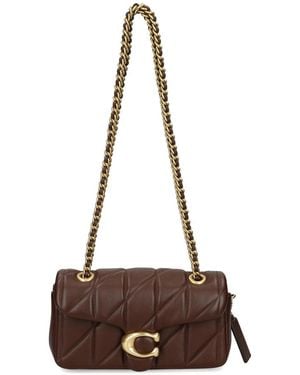 COACH Tabby 20 Quilted Shoulder Bag - Brown