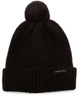 Golden Goose Didi Beanie Hat - Black