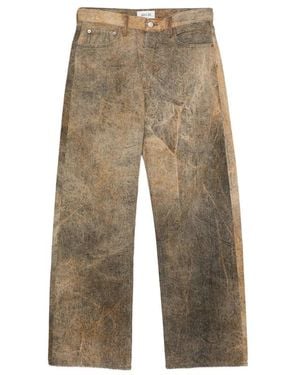 Agolde Afton Faded Jeans - Natural