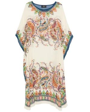 Etro Neutrals Dresses - Natural