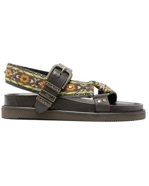 Ash Open-Toe Boots - Multicolour