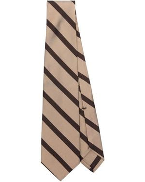 Barba Napoli Silk Tie - Natural
