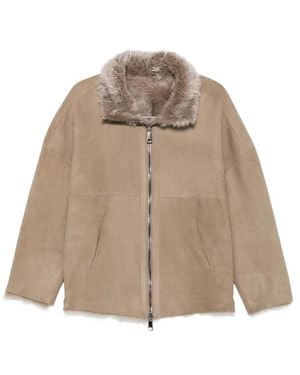 Giorgio Brato Zip-Up Jacket - Black