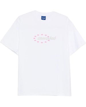 Awake Couture Star Logo T-Shirt - White
