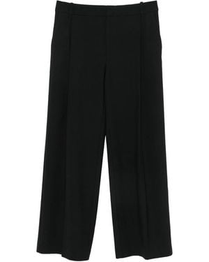 SIR. Rivoli Pleated Wide-Leg Trousers - Black
