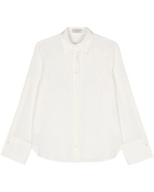 Alberto Biani Long-Sleeve Shirt - White