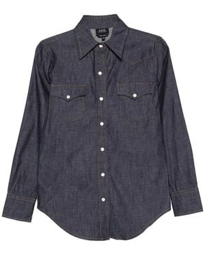 A.P.C. Tops - Blue