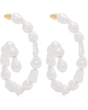 Cult Gaia Kiara Earrings - White