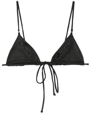 Frankie's Bikinis X Jennie Elena Bikini Top - Black