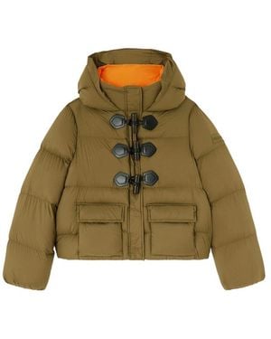 Ganni Mini Puffer - Green
