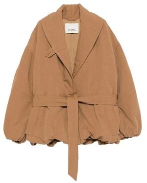 Isabel Marant Volinda Belted Jacket - Brown