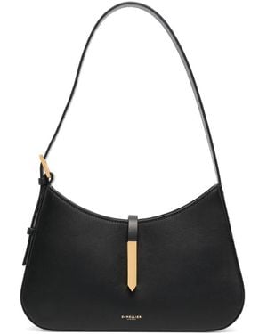 DeMellier London Tokyo Leather Shoulder Bag - Black