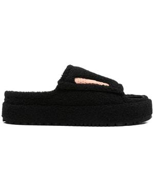 PDF Fuzzy Sandals - Black