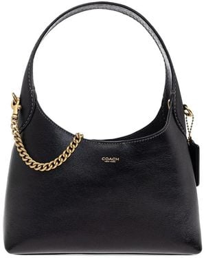 COACH Brooklyn 23 Chain-Embellished Tote Bag - Black
