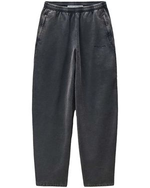 Alexander Wang Elastic-Waistband Track Trousers - Grey