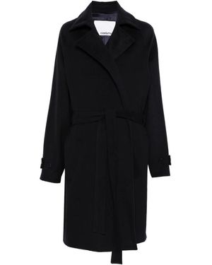 Costumein Belted Coat - Black