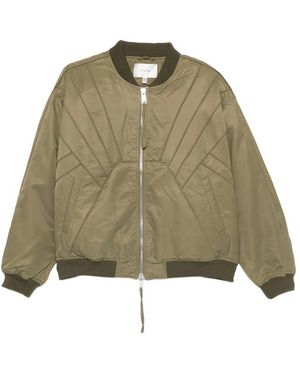 Gestuz Gzaurora Quilted Zip Jacket - Green