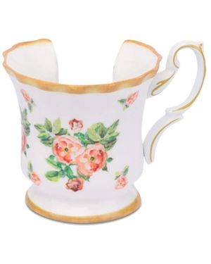 Moschino Teacup-Shaped Bracelet - White