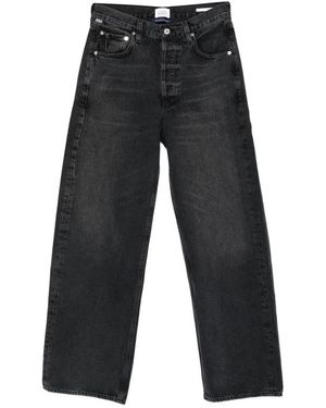 Citizens of Humanity Ayla Wide-Leg Jeans - Black