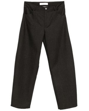 Séfr Nasedo Straight-Leg Trousers - Black