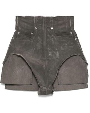 Rick Owens Dirt Cut-Offs Shorts - Grey