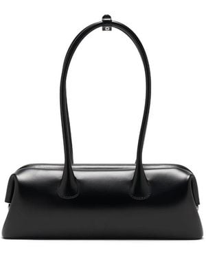 OSOI Leather Tote Bag Calf - Black