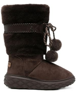 Jimmy Choo Ankle Boots Cobi Leather Lambskin - Black