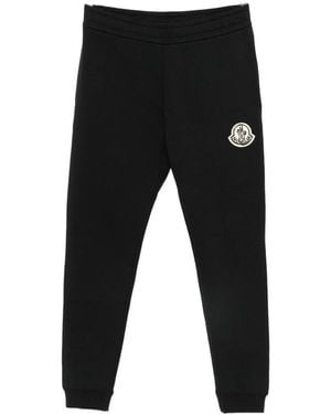Moncler Logo-Patch Track Trousers - Black