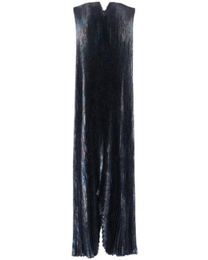 L'idée Galaxy-Print Maxi Dress - Blue