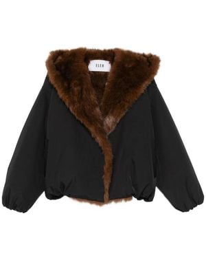 ELEH Faux-Fur Jacket - Black