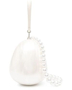 Simone Rocha Neutrals Tote Bags - White