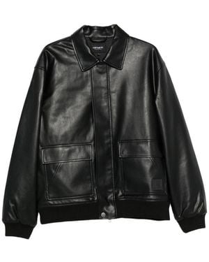 Carhartt Arizona Patch-Pocket Bomber Jacket - Black