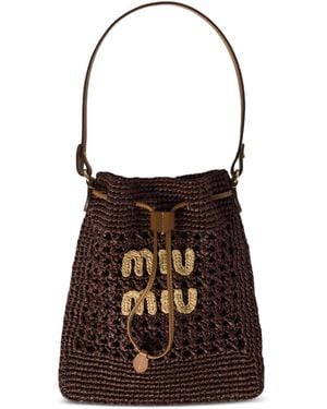 Miu Miu Bucket Bags - Brown