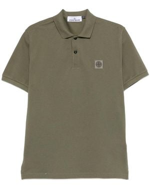 Stone Island Polo Shirts - Green