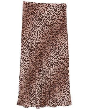 RIXO London Midi Skirts - Brown