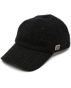 Saint Laurent Cassandre Baseball Cap - Black
