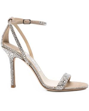 Jimmy Choo Neutrals Shoes - Metallic