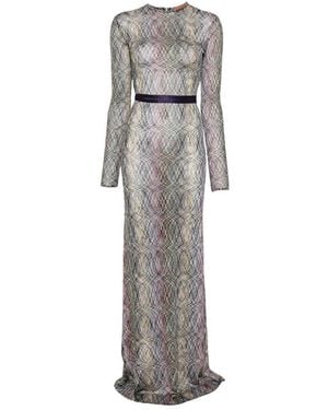 Missoni Maxi Dresses - Gray