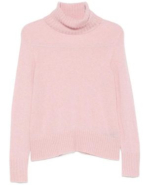 Aragona Turtleneck Sweater - Pink