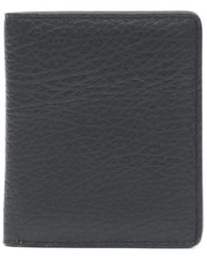 Maison Margiela Four-Stitch Leather Bi-Fold Wallet - Black