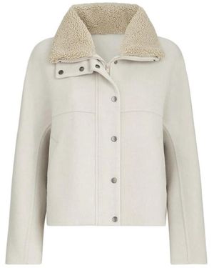 Brunello Cucinelli Neutrals Jackets - White
