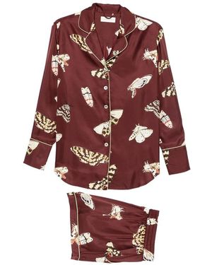 Olivia Von Halle Pyjamas - Red