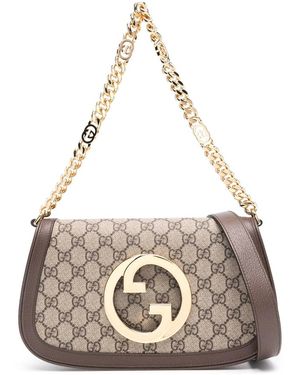Gucci Neutrals Shoulder Bags - Multicolour
